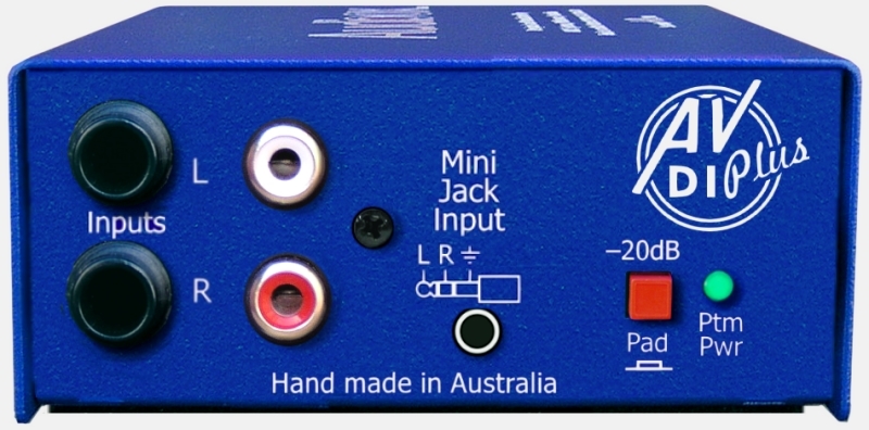 Série Audibox AV DI Plus