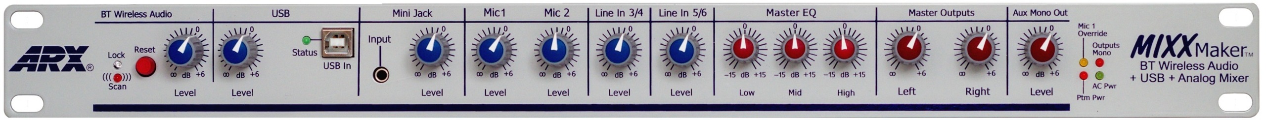 8 Pre, MIXXMaster, ZoneMix, MixxMaker